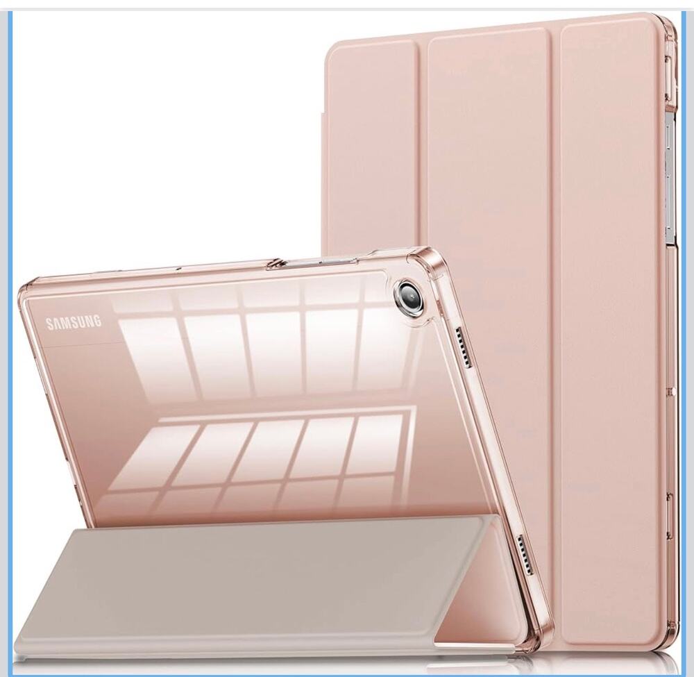 Samsung Galaxy Tablet Cover A11+ Plus/A9+ Case Slim Stand Protective Rose Gold